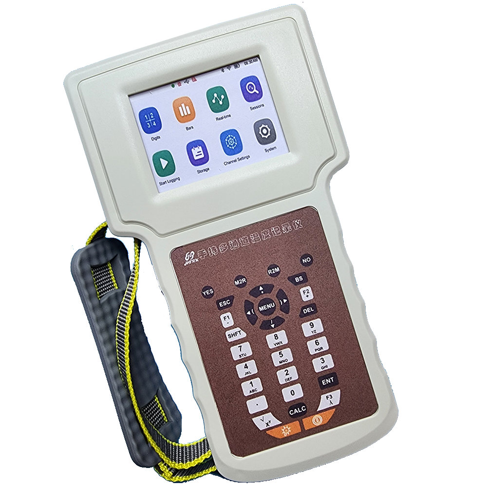 Handheld multi-channel thermocouple data logger