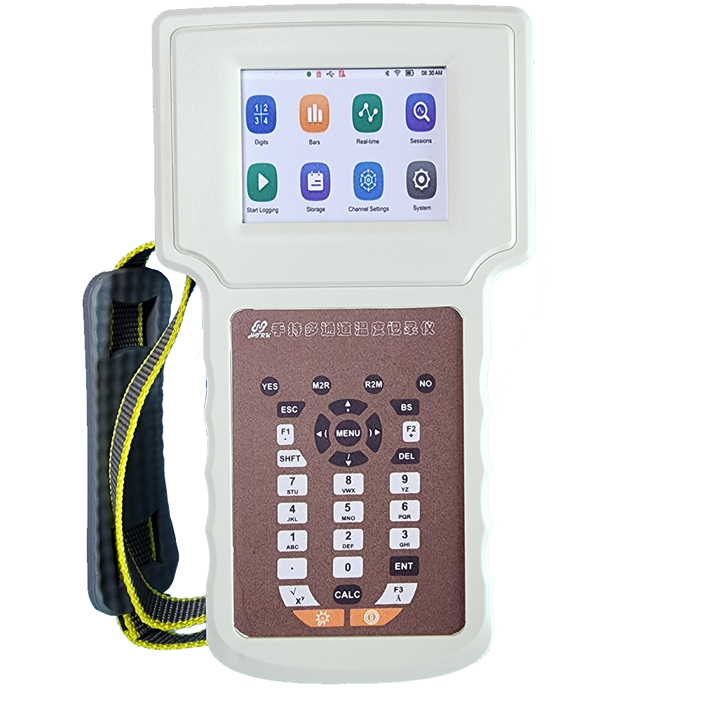 Handheld multi-channel thermocouple data logger