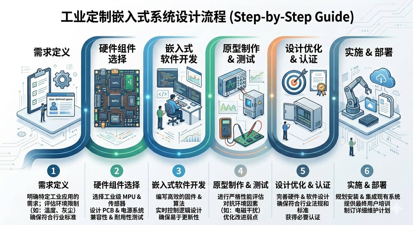 工业定制嵌入式系统设计流程详解 - 北京恒丰锐科